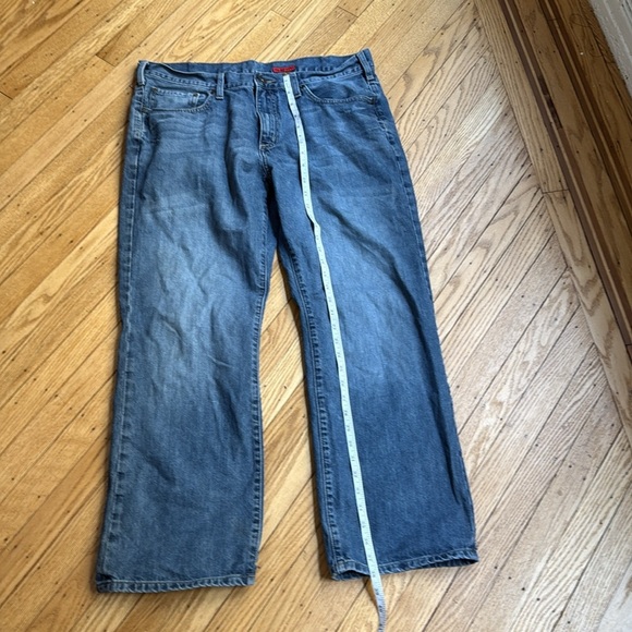 APT.9 Men’s Straight Fit Jeans Size 38x30 Medium Wash Denim 100% Cotton - Picture 3 of 11